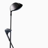 Two Golf Clubs Photographic Print by David Arky