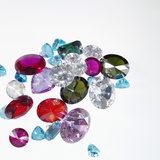 Variety of Jewels Photographic Print