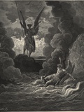 Forthwith Upright He Rears from off the Pool His Mighty Stature Photographic Print