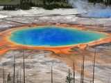 Grand Prismatic Spring Photographie par Jeff Vanuga