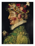 Printemps reproduction procédé giclée par Giuseppe Arcimboldo