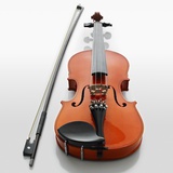 Violin and Bow Photographic Print by David Arky
