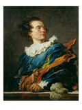 Figure of Fantasy: Portrait of the Abbot of Saint-Non Giclée-Druck von Jean-Honore Fragonard