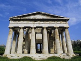 Temple of Hephaestus in Agora Fotografisk trykk av Tibor Bognár