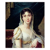 Desiree Clary, Queen of Sweden Lámina giclée por Robert Lefevre Desiree Clary, Queen of Sweden Lámina giclée por Robert Lefevre