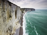 White Chalk Cliffs on the Coast Photographic Print by Jonathan Andrew