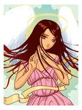 Young Angel Giclée-Druck von Harry Briggs