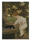The Senses: Touch Giclee Print by Jessie Willcox Smith