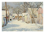 Winter Decor Giclee Print by LaVere Hutchings