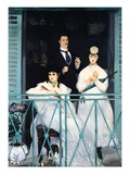 The Balcony Giclee Print by Edouard Manet