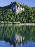 Picturesque Castle Above Lake Bled Photographie par William Manning