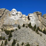 Mount Rushmore National Memorial Photographic Print by Ron Chapple