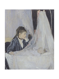 The Cradle Photographic Print by Berthe Morisot