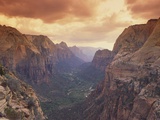 Steep Valley Photographic Print