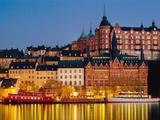 Buildings in Stockholm Photographie par Bruno Ehrs