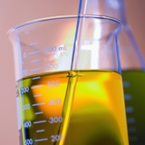Beaker Filled with Liquid Fotografisk tryk Beaker Filled with Liquid Fotografisk tryk