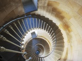 Staircase in Phares des Baleines Fotografie-Druck von Frank Lukasseck