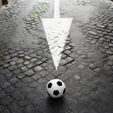 This Way to Soccer Photographic Print by Max Power