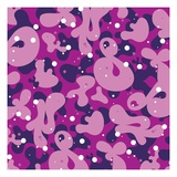 Pink Camo Reproduction procédé giclée par Tristan Eaton
