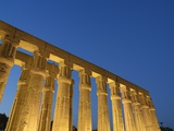 Columns at Luxor Temple Photographic Print by William Manning