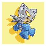Mega Robo Bat Giclee Print by Tristan Eaton