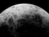 Radar View of the Southern Hemisphere of Venus Fotografisk trykk av Michael Benson Radar View of the Southern Hemisphere of Venus Fotografisk trykk av Michael Benson