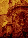 Notre Dame Fotografisk trykk av Andre Burian
