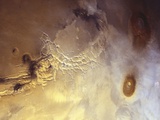 Arcuate Graben System of Noctis Labyrinthus on Mars Fotografisk trykk av Michael Benson Arcuate Graben System of Noctis Labyrinthus on Mars Fotografisk trykk av Michael Benson