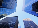 Skyscrapers Photographic Print by Alan Schein