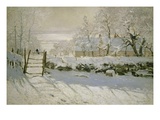 La urraca Lámina fotográfica por Claude Monet