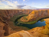 Horseshoe Bend on Colorado River Photographic Print by John Eastcott & Yva Momatiuk