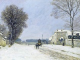 Winter, Snow Effect Photographic Print by Alfred Sisley