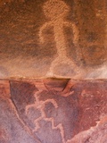 Petroglyphs in Zion National Park Fotografie-Druck von Niall Benvie