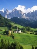 St. Magdalena in the Dolomites Photographic Print by Blaine Harrington