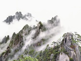 Mist Over Sanqing Mountain in China Photographic Print by Wong Adam