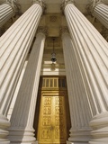 Bronze Doors of United States Supreme Court Photographic Print by William Manning