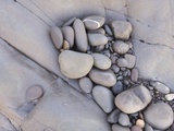 Smooth Rocks on Coast Fotografisk trykk av Niall Benvie