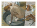The Tub Giclee Print by Edgar Degas