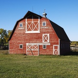 Red Barn Photographic Print by Ron Chapple