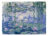 Les Nymphéas Reproduction procédé giclée par Claude Monet