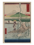 Sagami River reproduction procédé giclée par Ando Hiroshige