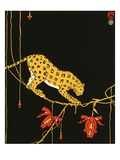 Illustration of Leopard by Maxwell Armfield Giclee Print
