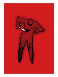 Jordi Elias - Hurting Yourself - Giclee Baskı