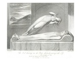 The Soul Hovering over the Body Reluctantly Parting with Life Giclee-trykk av William and Louis Blake and Schiavonetti