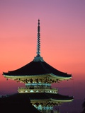 Kiyomizu Temple at Sunset Fotografisk trykk av Tibor Bognár