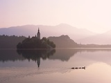 Bled Island and Lake Bled Photographie