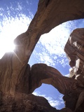 Natural Arches, Arches National Park, Utah Fotografisk trykk av Richard Broadwell Natural Arches, Arches National Park, Utah Fotografisk trykk av Richard Broadwell