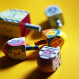 Dreidels Photographic Print by John Wilkes