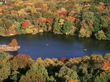 Lake in Central Park Photographic Print by Rudy Sulgan