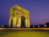 Arc de Triomphe at Dusk Photographic Print by Buddy Mays